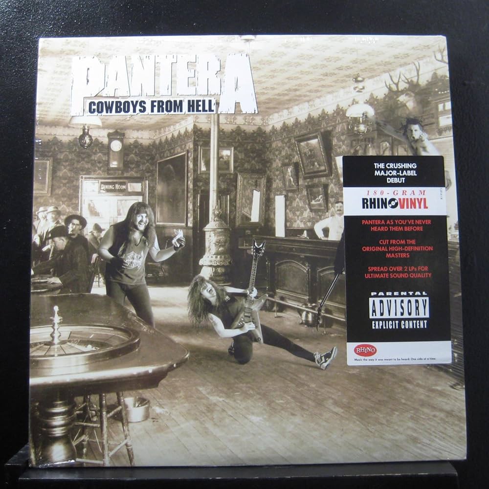 PANTERA COWBOYS FROM HELL レコード COWBOYS FROM HELL: Amazon.ca: Music